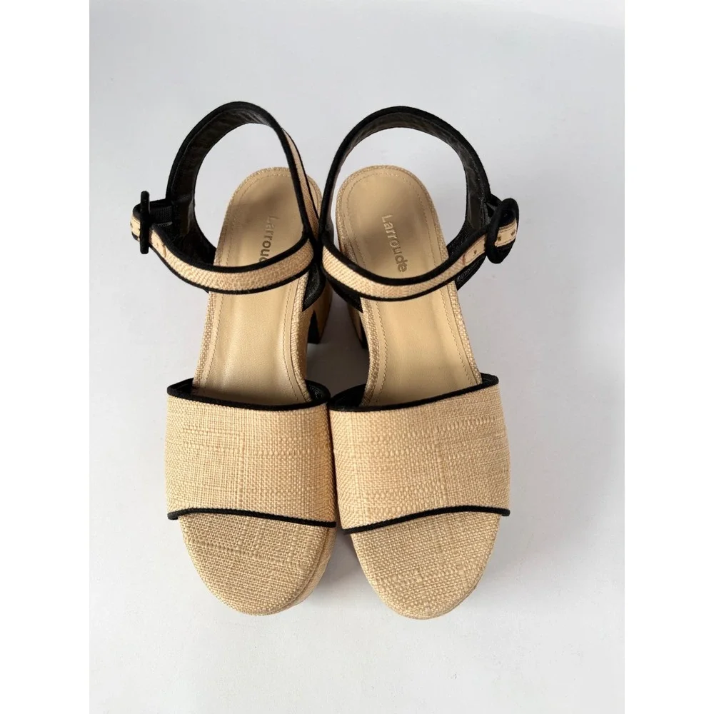 Larroude platform sandals